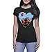 Disney Up Carl Fredricksen And Ellie Women T Shirt Black