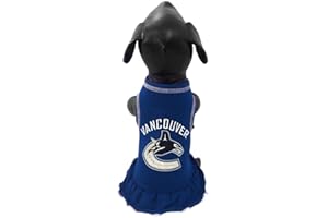 All Star Dogs NHL Unisex NHL Vancouver Canucks Dog Cheerleader Dress