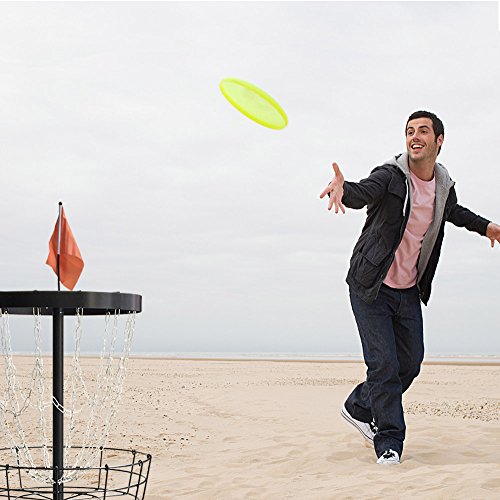 image for Brown bear New Model Lightweight Steel 12-Chain Portable Disc Golf Bas