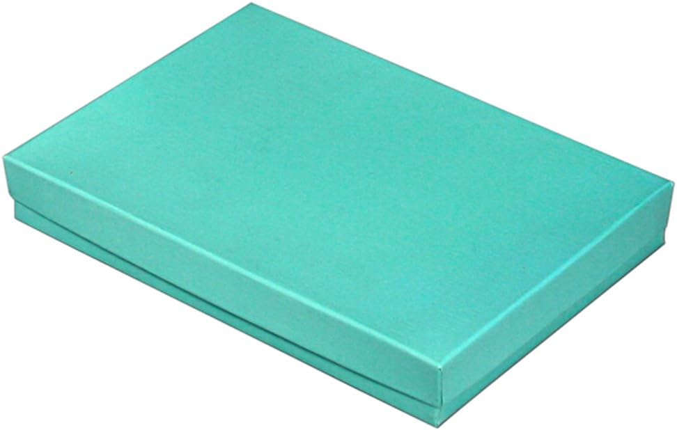 25 Cotton Charm Jewelry Box Gift Display Case 5 3/8" x 3 7/8" x 1"