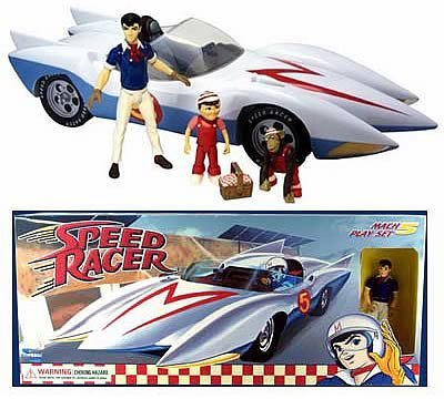 Toynami Speed Racer Mach 5 Playset
