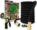 Garden Hose 50 Ft by LOVEL | Expandable Hose 50 Ft , Hose Nozzle 9 Settings, Brass Fittings. Enjoy Watering With Your Flexible Hose Quick Connect, Water Hose For All Uses. Expands 3X, High pressure