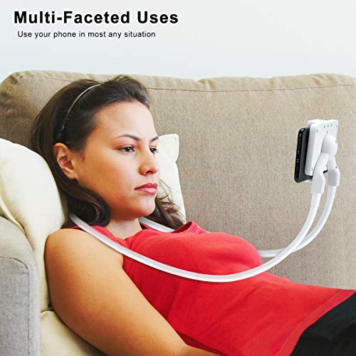 Flexible Phone Holder For Bed – 360° Adjustable Lazy Bracket With Soft Pillow Stand