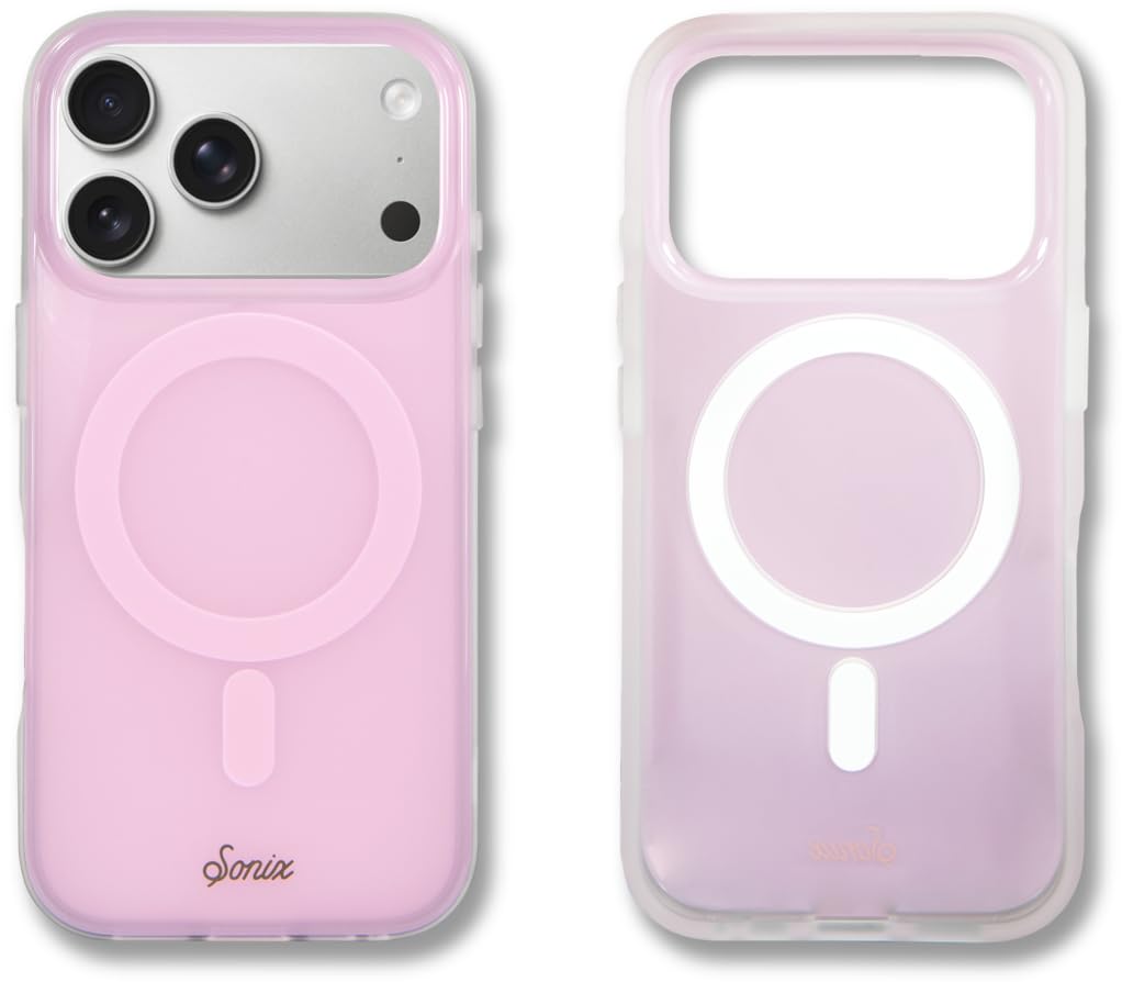 Photo 1 of Sonix Case for iPhone 17 Pro | Compatible with MagSafe | 10ft Drop Tested | Jelly Pink