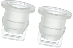 TUCKBOLD Automotive Transfer Case Cable Bushing, for Jeep Wrangler JK 2007-2018, Rubber, 68064273ab, Transparent, 2 Pcs Autom