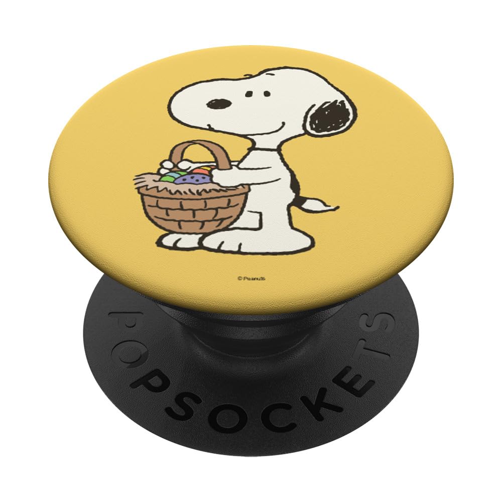 Peanuts - Snoopy Easter Basket With Eggs PopSockets Swappable PopGrip
