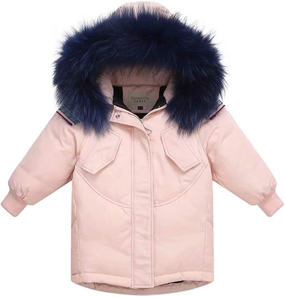 Amazon Trysimple 女の子ダウンコート リアルファー ガールズ ダウンジャケット 子どもダウンコート キッズ フード付き 防寒服 軽量 冬アウター Bjlc 1916 コート ジャケット 通販