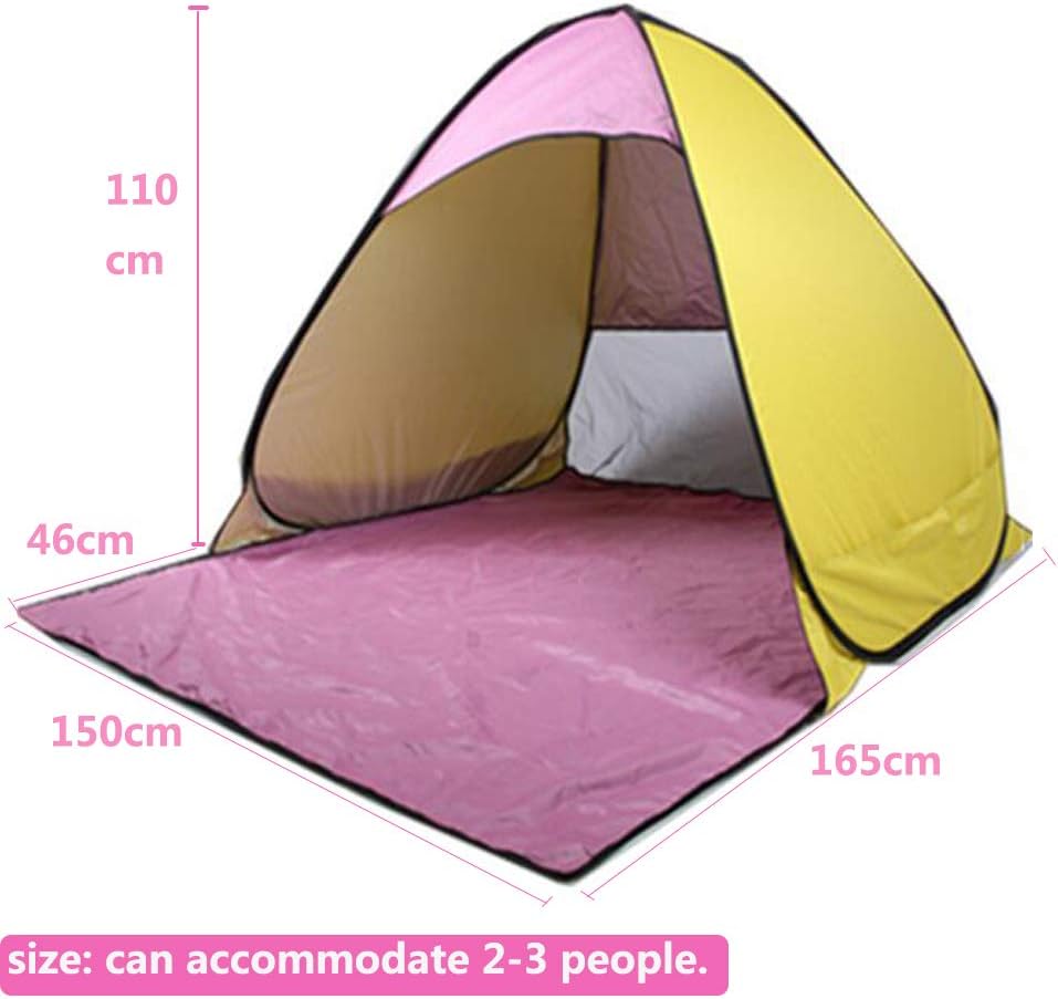 Portable Tente Anti Uv Peche Jardin Ju Shun Tente De Plage Pop Up Automatique Pour Exterieur Legere Plage Facile A Installer Pour Pique Nique Camping Et Randonnee Sports Et Loisirs Dwteam In