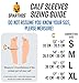 Sparthos Calf Compression Sleeves (Pair) – Leg Compression Socks for Men and Women – Shin Splint Calf Pain Relief Calf Air Travel Flight Nurses Maternity Basketball Football Soccer (Black-S)