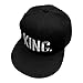 WEKA King And Queen Lovers Couples Sports Cap Adjustable Snapback Hat(#KING)