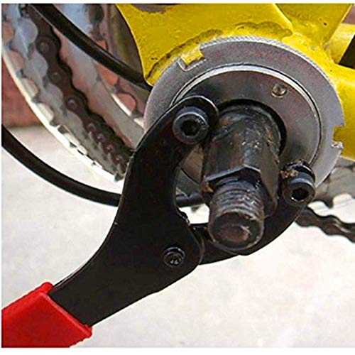 Yunpo Bicycle Bottom Bracket Lock Ring Remover Tool Adjustable Mountain Bike Bottom Bracket Spanner Wrench Tools - Thumbnail 7