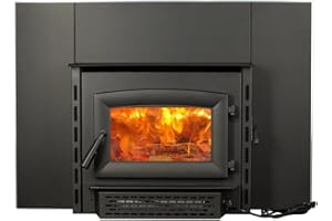 Ashley Hearth AW1820E 1,200 Sq. Ft. Wood Stove Insert , Black