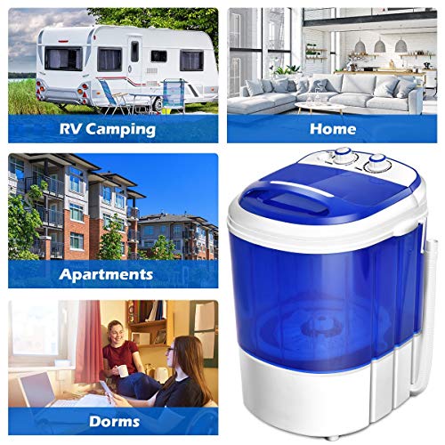6 Electric+Compact+Portable+Durable+Laundry