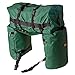 TrailMax Large Saddlebags for Trail Riding; Insulated Saddle Bags for Horses; Saddle Bags With Detachable Cantle Bag; Saddle Bag & Cantle Bag Set; Saddle Bags for Western & Endurance Saddles; Black