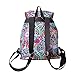 Douguyan Cute Lightweight Casual Backpack for Teenage Girls Women Print Daypack(Green Peacock) 164