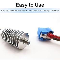 Vyper Hotend Upgrade, Vyper Print Head V5 J-Head