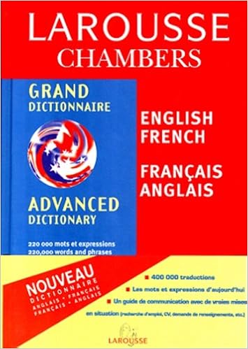 Grand Dictionnaire Larousse Chambers Anglais Francais Francais Anglais 9782035453730 Amazon Com Books