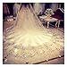 ElieHouse Women's Custom Made Sequins Chapel Wedding Bridal Veil With Comb E63