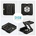 Z Flex Tilt Tripod Head Aluminum Alloy Folding Z Tilt Head Quick Release Plate Stand Holder for DSLR Compatible Slide Rail Camera Camcorder Tripod with Spirit Level for Canon Nikon Sony Pentax