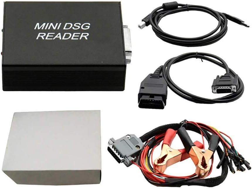 MINI DSG Reader, Used To Read And Write Latest Dual-Clutch DSG Gearbox Data for AUDI And for VW. Support Both K-Line And CAN BUS Vehicle.