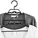 HOUSE DAY Coat Hangers Eco-Friendly 100% PP New Material Extra Wide Adjustable Shoulder Suits Coats Cascading Hangers Heavy Duty 15”-20” Plus Size Garment Plastic Hangers with Swivel Hook 5 Pack
