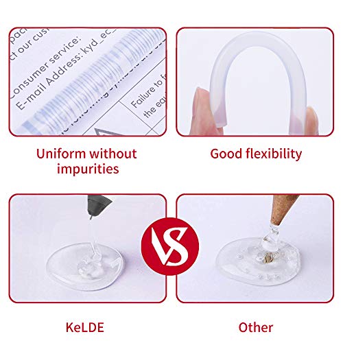 KeLDE 250 Piece Hot Glue Stick Kit, 7.2x100mm 4" and 0.27 Inch Diameter Compatible with Most Small Glue Guns for Crafting