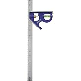 IRWIN Tools Combination Square, Metal-Body, 16-Inch (1794471), Blue