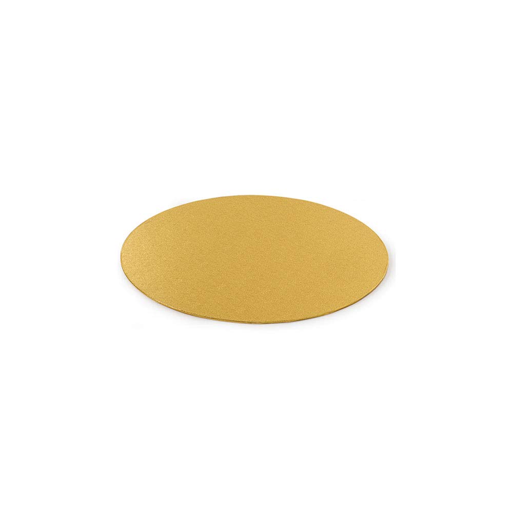 Decora 931320 Thin Cake Board, Cardboard, Gold, 16 x 16 x 0.3 cm