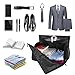 Carry on Garment Bag Large Duffel Bag Suit Travel Bag Weekend Bag Flight Bag with Shoe Pouch for Men Women (Dark Grey)