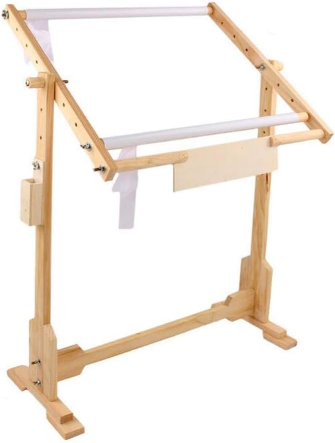 Cross Stitch Frame Stand, Adjustable Wooden Embroidery Frame Stand