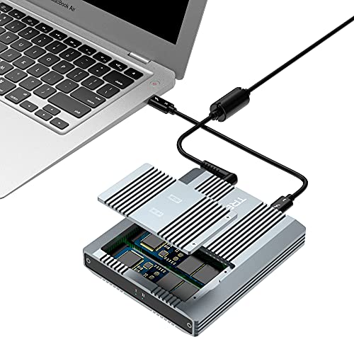 Thunderbolt Two-Slot NVMe SSD Enclosure Support Thunderbolt