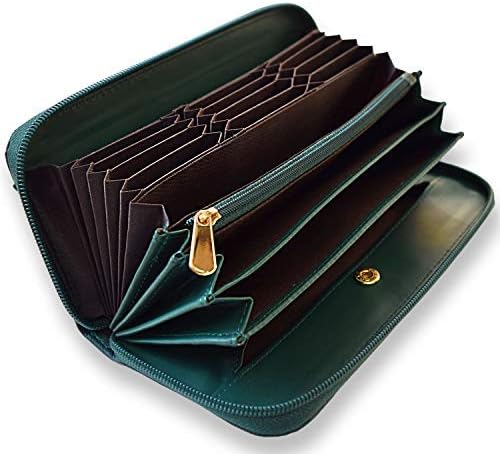 Align Women’s Long Wallet, Popular, Large Capacity, Multi-functional, Mesh, Receipt, Garson Type, Easy-to-Read Card Case, Easy to Use