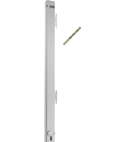 COMPX CHICAGO, Keyed Alike, 2 in Body Thick, File Cabinet Locks - 5AHF0