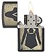 Zippo Assassin's Creed Pocket Lighter, Black Matte