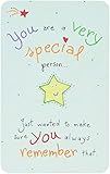 Blue Mountain Arts Wallet Card"You Are a Very Special Person" 3.4 x 2.1 in, Perfect"Little Something Extra" That Fits Easily in a Pocket, Wallet, or Purse for a Friend, Family Member, or Loved One