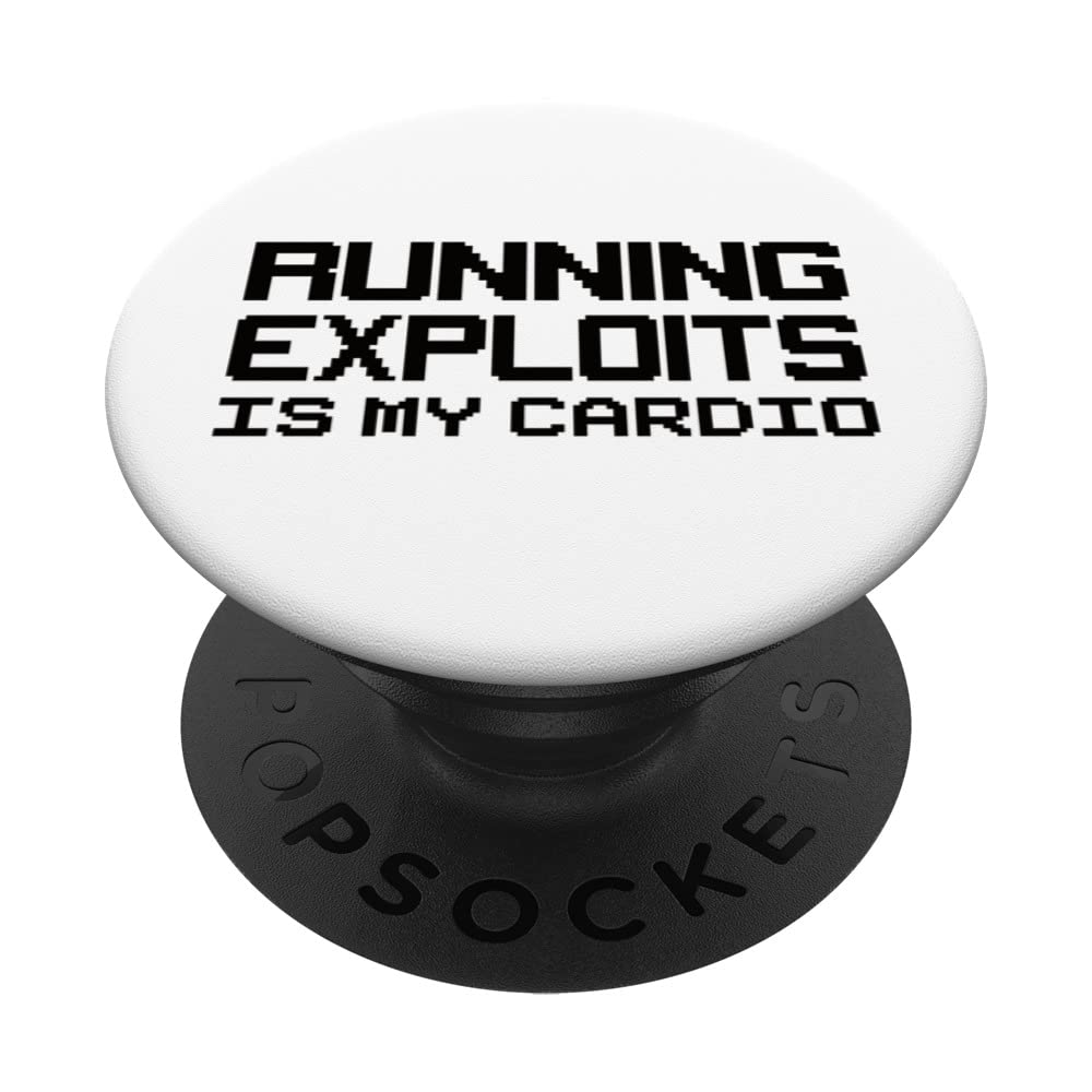 White Hat Hacker Design For A Cyber Security Specialist PopSockets Swappable PopGrip