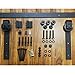 TCBunny 6.6 Feet Sliding Barn Door Hardware Kit Superior Quality Track Kit Antique Style (Black)