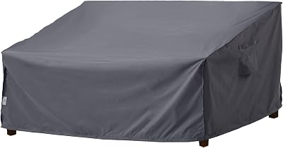 F&J Outdoors Garden Sofa Cover Waterproof UV Grey 178x99x61/89cm