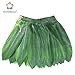 BOSHENG Ti Leaf Hula Skirt Luau Party Accessory Green Skirt Kids Size