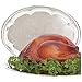 SterlingCraft Serving Tray - Oblong Decorative Food Platter for Thanksgiving, Party, Catering - Cake, Appetizer, Snack, Tea Plate - No Polishing, Silver - 9 X 6 Inches