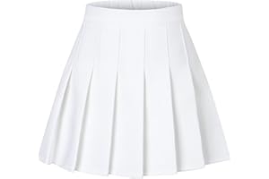 SANGTREE Girls Pleated Skort Skirt, Pleated Shorts, 2 Years - 14 Years