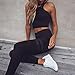 Premium Yoga Clothes Sets - Active Wear Tank Top/Bra and High-Waist Leggings 2 Piece Sets - Women Gym Clothes