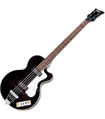 Hofner HI-BB-PE-TBK Ignition Pro Violin Bass, Transparent Black