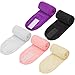 Madholly 5 piece Spa Makeup Headband Towel Terry Cloth Make Up Headband Yoga Sport Headband Shower Headband Washable Facial Band Adjustable Makeup Wrap Headband with Self-adheisve Tape