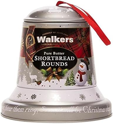 Caja De Galletas Navidad Short. Rounds Walkers 100 Gr: Amazon.es: Alimentación y bebidas