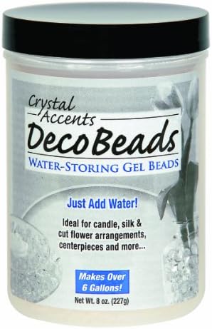 Deco Beads DB-G08 Green 8-Ounce Jar