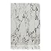 Dteck iPad Mini 1/2/3 Case- Lightweight Slim Shell Flip Stand PU Leather Case with Auto Sleep /Wake Feature Smart Cover for Apple iPad Mini 1/Mini 2/Mini 3 7.9 inch Tablet (Marble White)