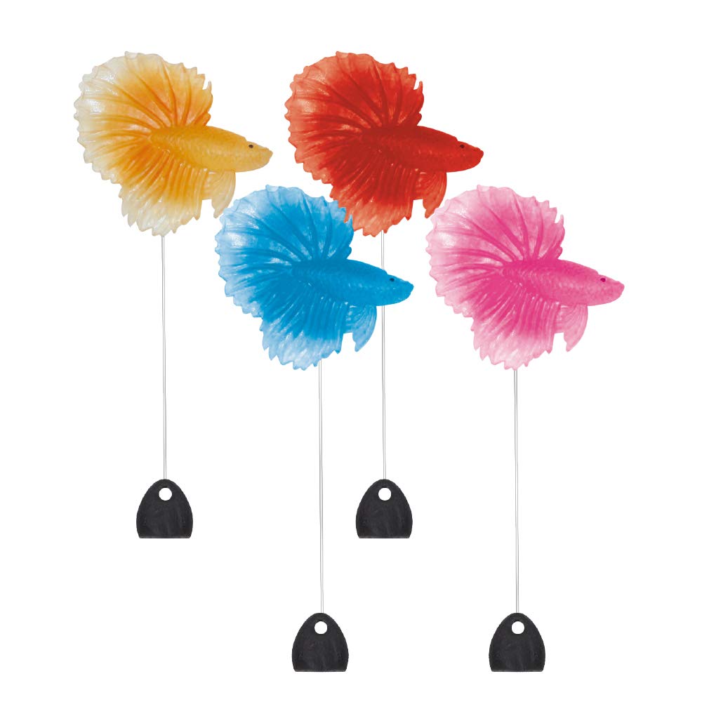 wave Floating Betta Fish Aquarium Accessory, Multi-Colour