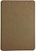 Trade Quest Memo Size 6'' x 9'' Clipboard Low Profile Clip Hardboard (Pack of 6)