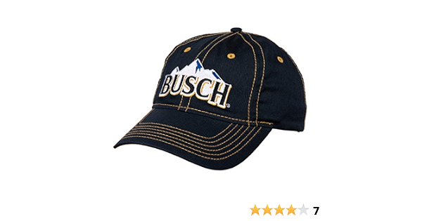 Busch Beer Logo Adjustable Velcro Hat 